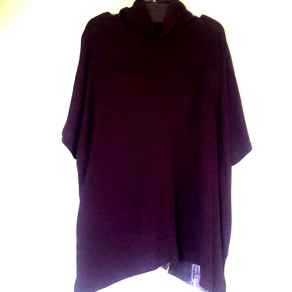 Apt. 9 Cream Turtleneck Short Sleeve Tunic – Women's Medium - Picture 3 of 5